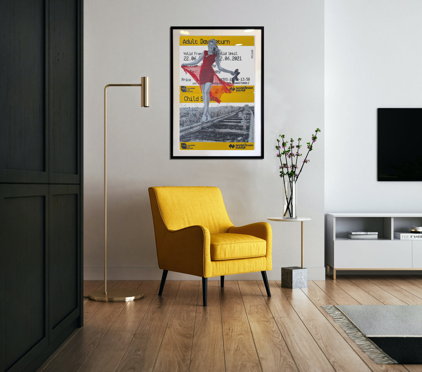A Love of Life - Large Format (A1+) Framed, Fine Art Giclée Print