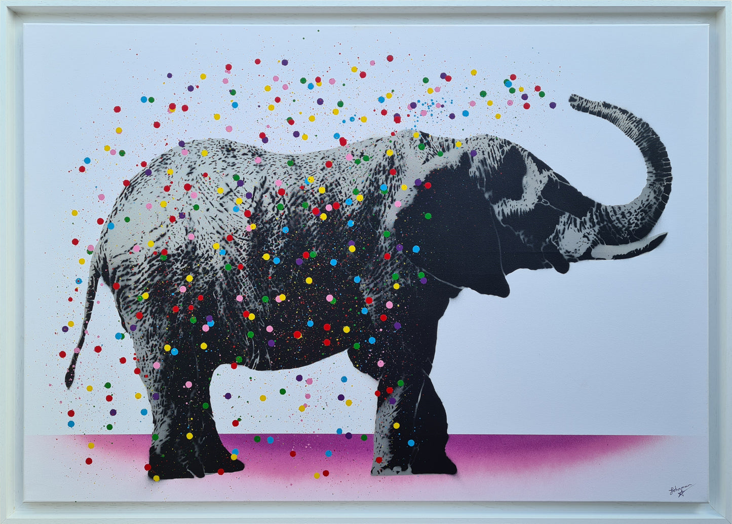 Naughty Elephants Squirt Paint (Large)