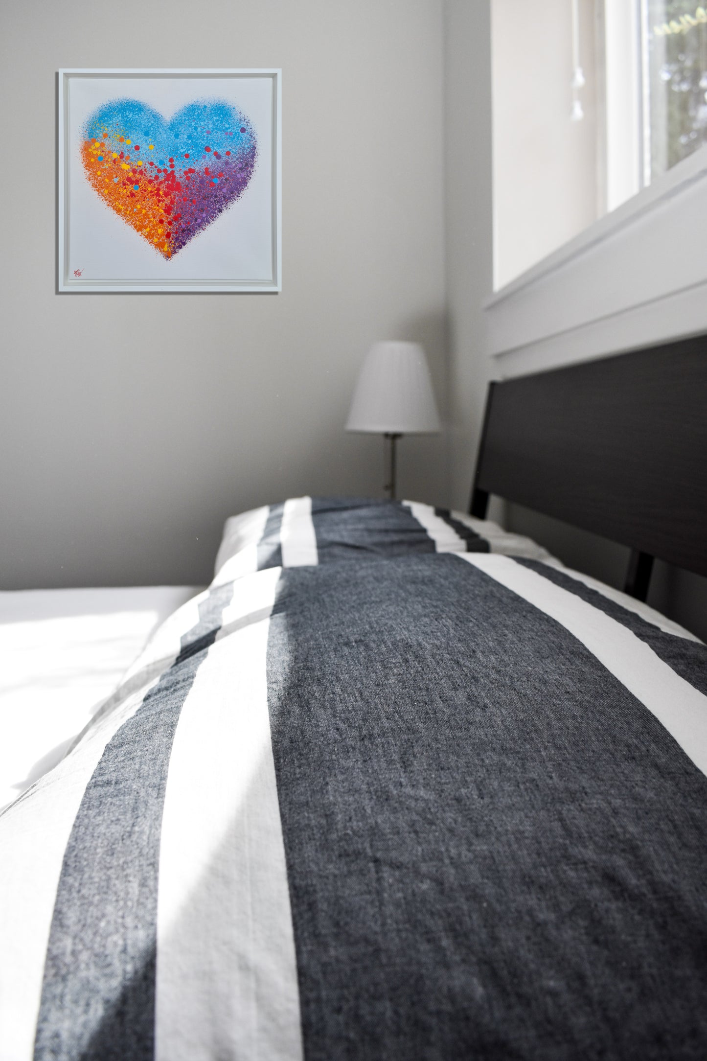 A Vibrant Heart (40 x 40cm)