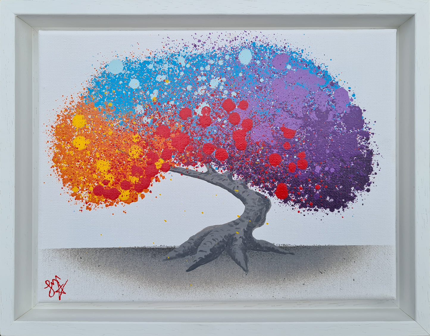 From a Seed of Hope / Abstract Tree (Gift Sized Original)