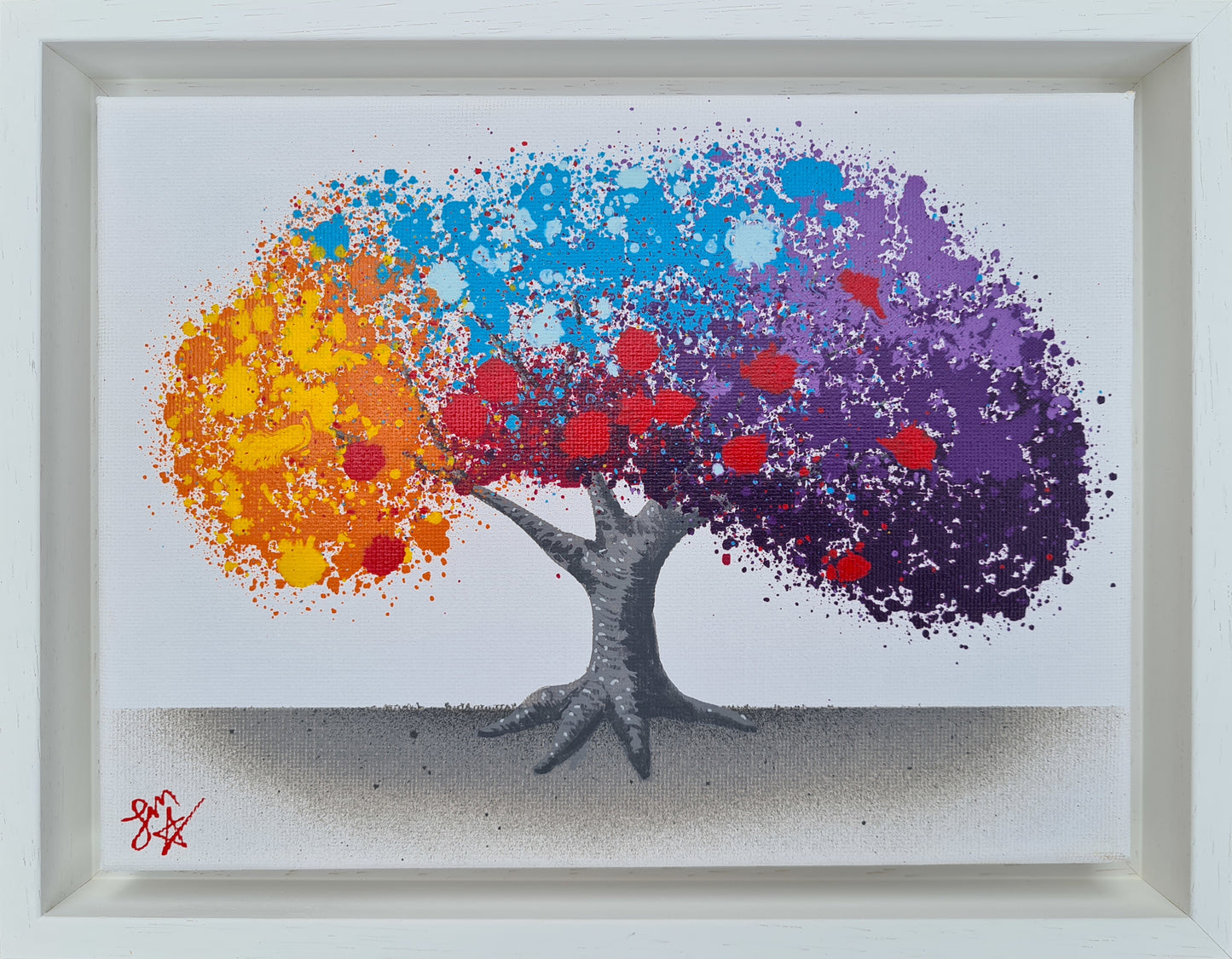 From a Seed of Hope / Abstract Tree (Gift Sized Original)