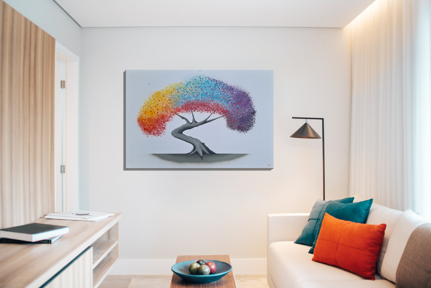 希望の種から (40 x 40cm)