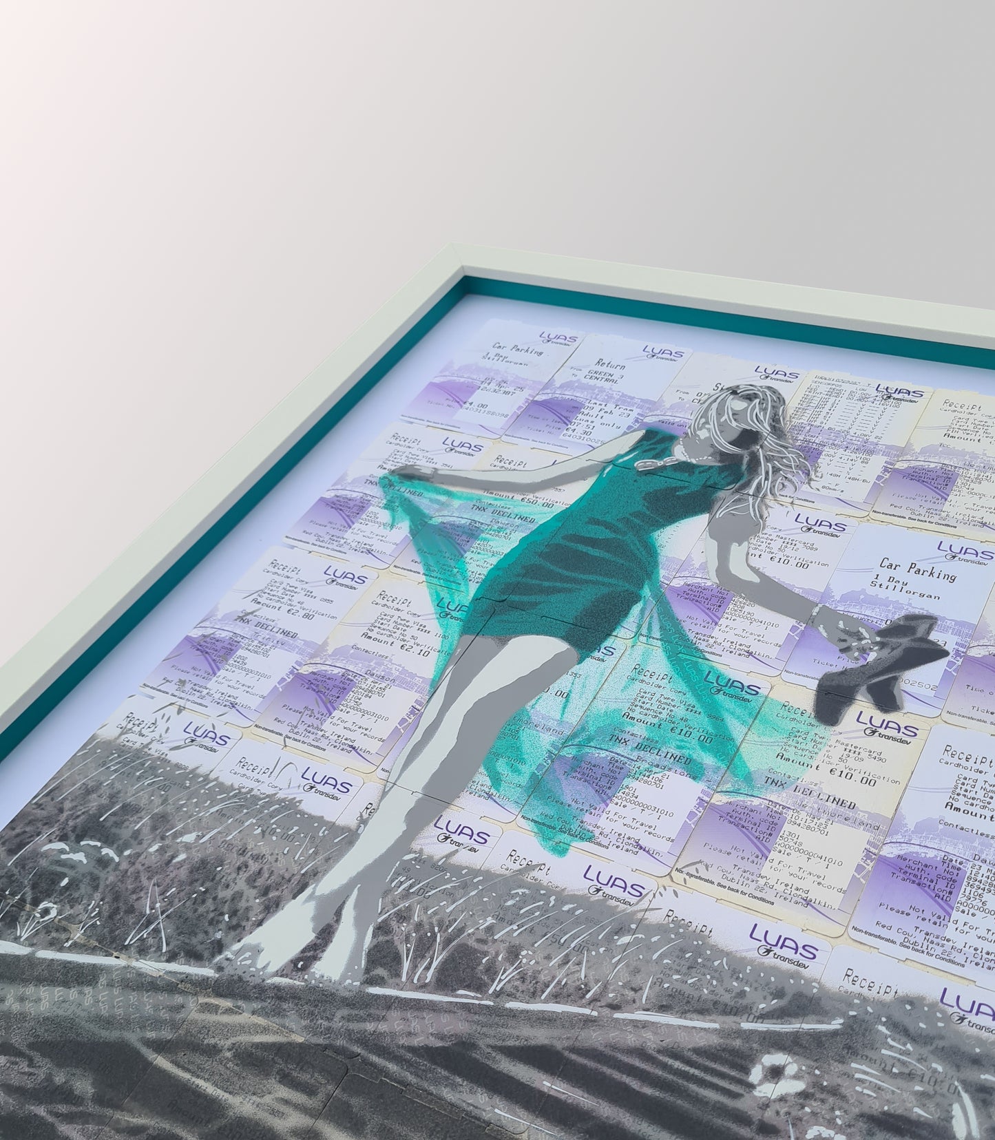 A Love of Life - Dublin LUAS (Teal)