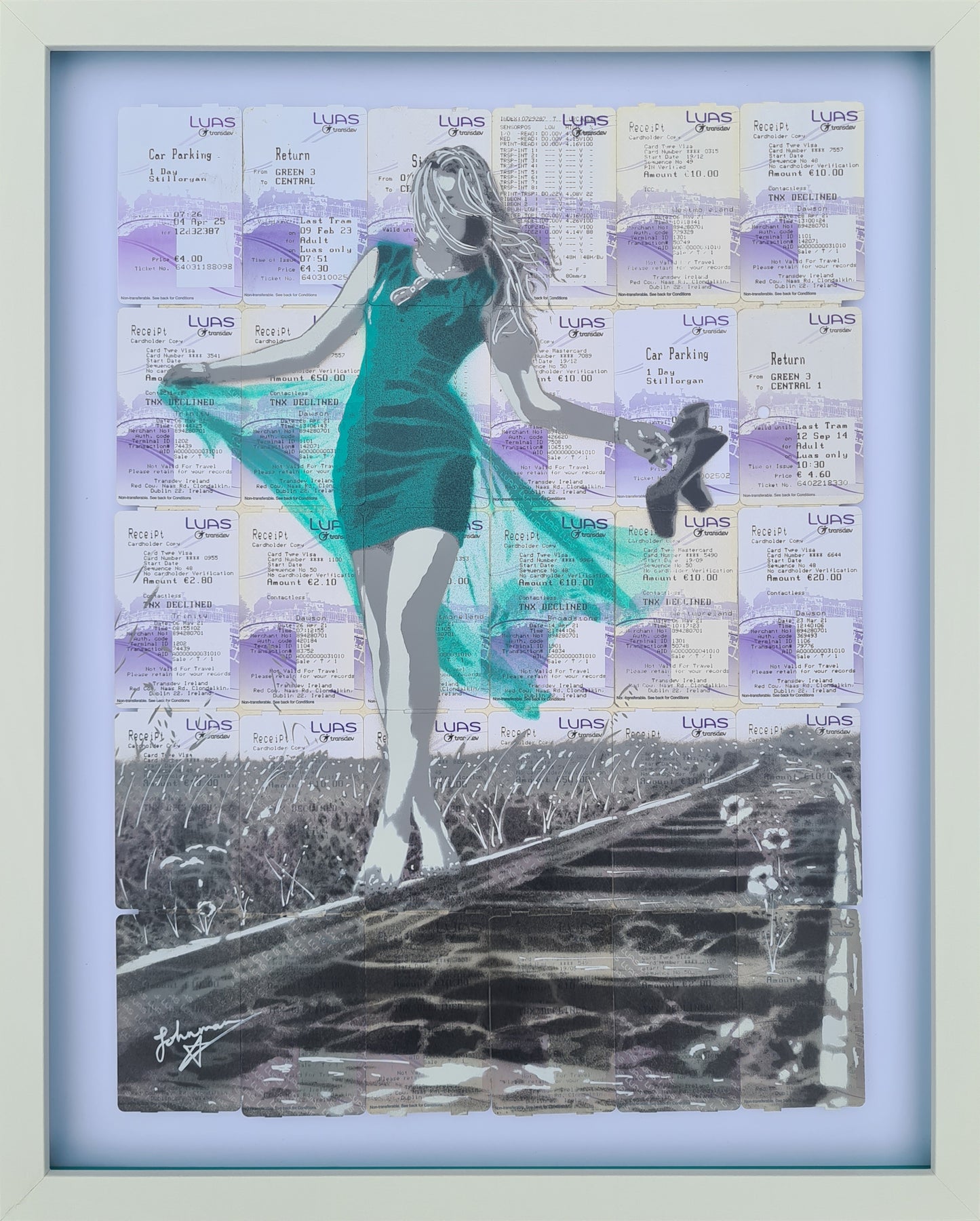 A Love of Life - Dublin LUAS (Teal)