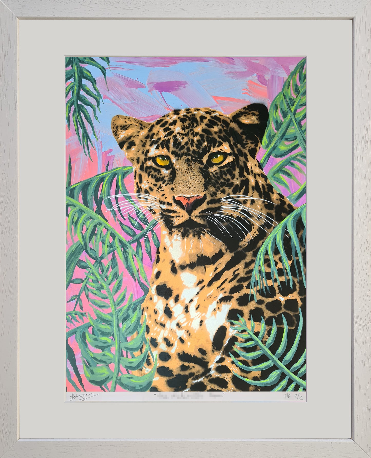 The Leopard's Town - Fine Art Giclée Print