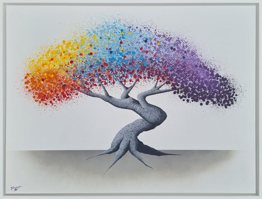 The Most Vibrant of Minds (Abstract Tree)