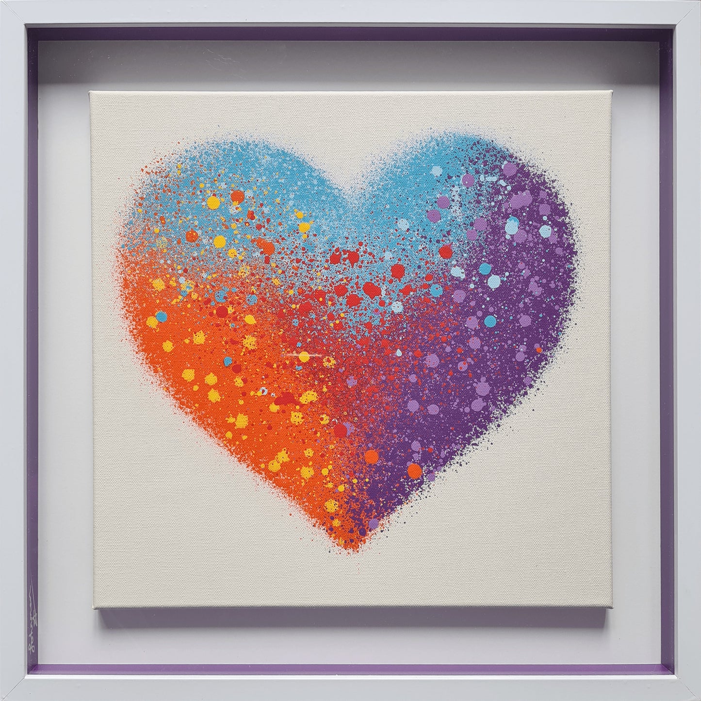 Vibrant Heart (Purple)